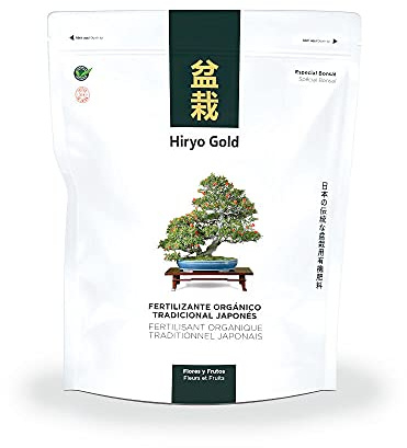 Garden Center shop by VM HIRYO Gold Fertilizante ORGANICO Flores Y Frutos 350G Bonsai