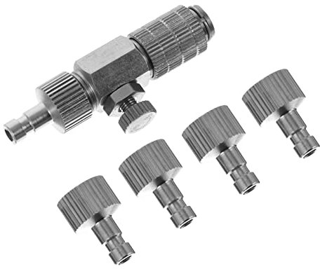 Ciieeo Schlauchadapter Für Airbrush Mit Schnellkupplungen -anschluss Zum Einfachen Wechseln Und Kompatibel Mit Meisten Airbrush-systemen Und Kompressoren