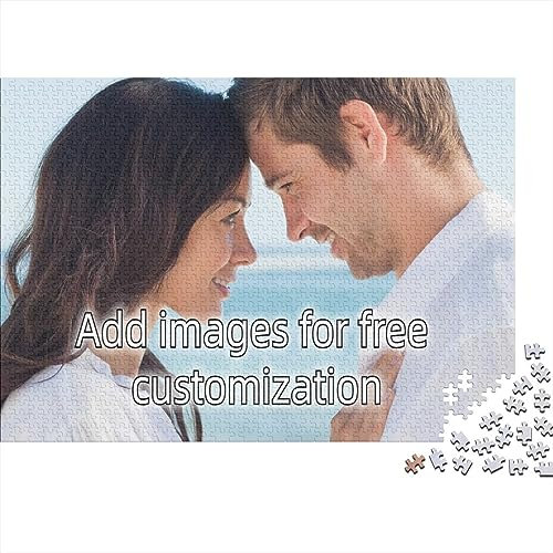 Customised with A Picture Personalisierte Foto-Puzzle 1000 Hölzernes Teile/inkl. DIY Verpackung/mit Eigenem Bild Bedrucken Lassen 500pcs (52x38cm)