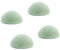 4PCS Natural Konjac Sponge, Aloe Green Facial Cleansing Sponge, Gentle Exfoliation for All Skin Types