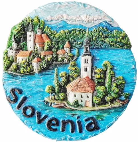 Slowenien Kühlschrankmagnet, Reise-Souvenir, 3D-Kühlschrank, Dekoration, Bastel-Kollektion