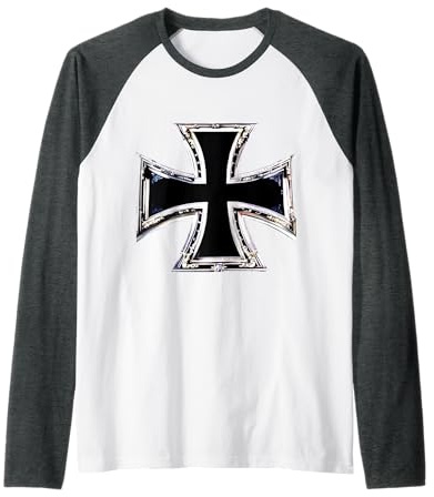 Una cruz de hierro Camiseta Manga Raglan