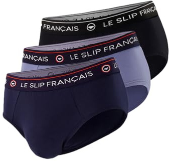 Le Slip Français Lot de 3 Slips sous-vêtement Homme (Lot de 3)