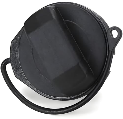 ZAMDOE Tankdeckel für VW Golf 4 MK5 MK6 Jetta Bora Polo 5 Vento P-ASSAT Lupo für Audi A4 A6 A8 Benzin-Diesel-Tankdeckel für Seat Ibiza Leon mit Halteband Zubehör 1J0201550A