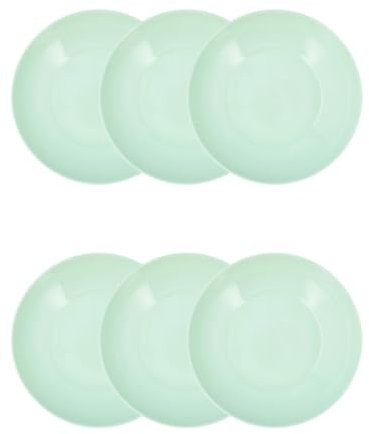 Luminarc Apy Paradise Verde Set 6 Platos Hondos Opal 20cm Opal Apto Microondas Apto Frigorífico Apilable