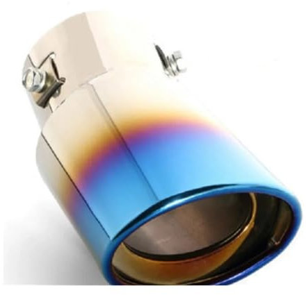 Auspuffendrohr Für Mercedes Für Benz W211 W203 W204 W210 W124 Universal Auto Zubehör Auspuffrohr Schalldämpfer Schwanz Hals Auspuffblende(Multicolor)