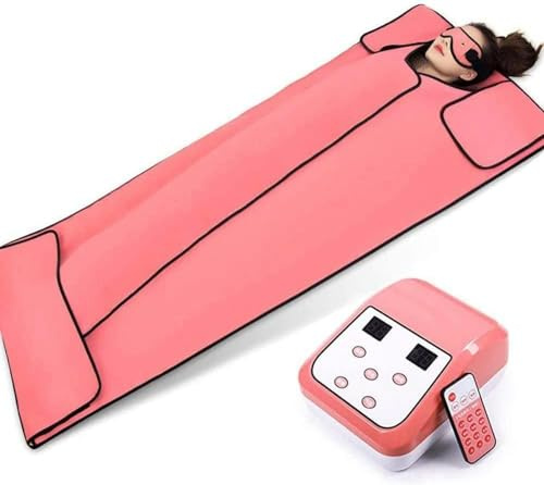 Far Infrared Sauna Blanket for Weight Loss, Detox Therapy, and Anti-Aging Beauty, Professional Use in Salons, Spas, and Home