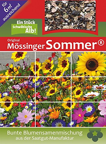 Blumenmischung Original Mössinger Sommer für 6 m² von Saatgut-Manufaktur