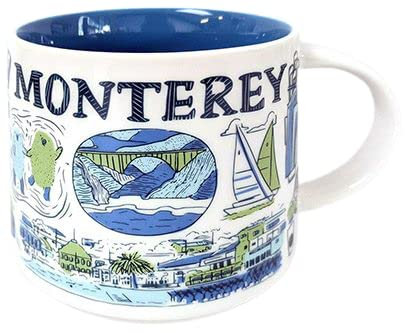 Starbucks Been There Series Monterey California Mug en céramique 414 ml