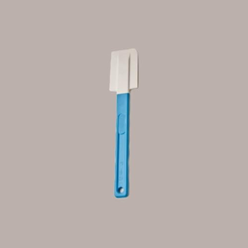 Lucgel Spatola Professionale in Gomma Lecca Lecca per Gelato con Manico Blu - 1 pezzo -