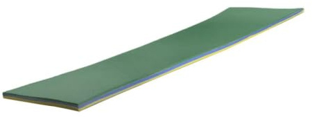 JISADER 3 Lagige Wasserschwimmmatte, Unsinkbare Wasserdecke, Schwimmmatte, Schaumstoff, Schwimmend