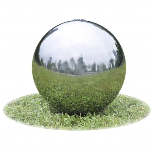 Lechnical Fontana da Giardino a Sfera con L ED in Acciaio Inox 20 cm,Casa e Giardino,Arredo,Fontane e laghetti,Fontane e cascate Ornamentali(SPU:41677)