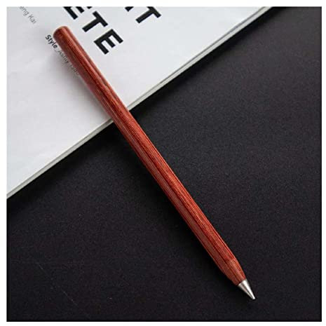Bleistift Kreative ewige Bleistifte aus Holz ohne Tinte Unlimited Schreiben Unterschriften Stifte Freundliche Schreibwaren Schulbedarf Glattes Schreiben, for den Klassenzimmer & Testzeit Druckbleistif