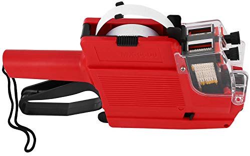 Brensty 10 Stellige Zeilige Etiketten Preisschild Reihige Preis Maschine, Zweireihige Preis Maschinen Preisschild Maschine Reihig 10