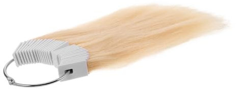 MERRYHAPY 30stücke Teiliges Echthaar Strähnen Zum Haarfärben Mit Farbtestringen Für Friseure Übung Und Salon Natürliche Haarproben Zum Vergleich Verschiedener Haarfarben Und Styling-technikt