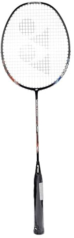 Yonex Voltric Lite 40i, racchetta da badminton con corda, 5U5 | Racchetta da badminton in grafite per giocatori intermedi | Tensione 30 lbs, 5U G5 - Blu Arancione