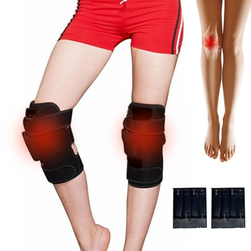 Heated Knee Pads, Electric Heated Knee Pads | Ankle Heating Pad,Ankle Heating Pad,Knee Heating Pad,Heating Pad for Thigh,Knee,Moll