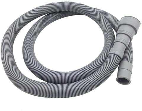 ZBORAVPIX Drain Hose, Washing Machine Hose 70/150/200cm Drain Pipe Washing Machine Dishwasher Drain Waste Hose Extension Pipe With Hose Clamps Set Wash Machine Accesories(200cm)