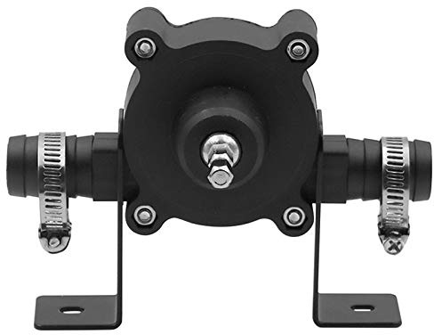 Water Pump,Water Butt Pump Portable Electric Drill Pump Diesel Oil Fluid Water Pump Mini Hand Self-Priming Liquid Transfer Pumps Home Garden Outdoor Tool