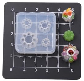 Strudy Moule à dessert miniature pour les amateurs d'art et d'artisanat en silicone robuste