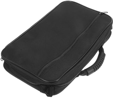 Klarinetten Haltetasche aus Oxford Stoff, Schwarz | Zubehör Schmutzabweisend, Bequemer Stoßfest, für Transport Aufbewahrung und Unterwegs