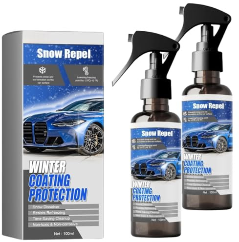 PHFDQKG Spray descongelante para Parabrisas, Spray Multiusos para Quitar la Nieve de Las Ventanas del Coche, un Producto Esencial para el Invierno en Coches, Camiones y SUV.