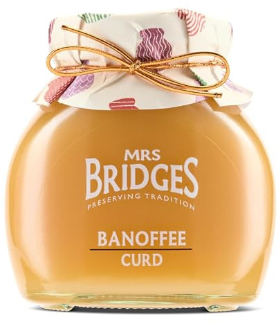 Mrs Bridges Banoffee Curd, Made in Scotland, barattolo da 340 g (confezione da 1)
