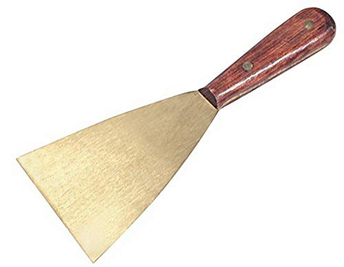 Karl Hagenböcker Messingspachtel B.40mm S.2mm besonders stabil funkenarm
