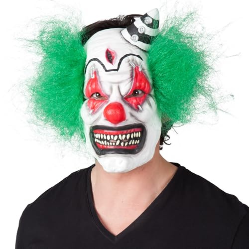 Boland - Latex Gesichtsmaske Horror Clown für Erwachsene