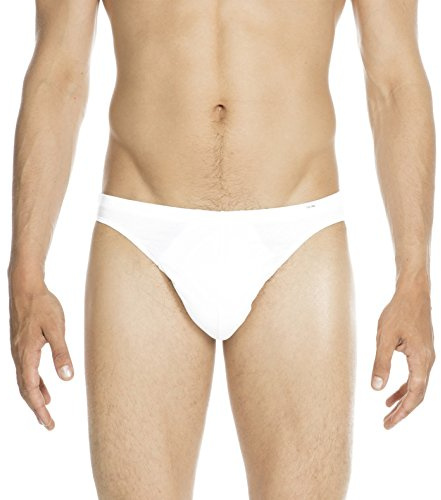 Hom Premium Cotton Micro Briefs, Braguita Hombre, Blanco (Blanc 0003), X-Large