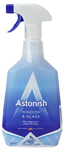 ASTONISH Nettoyant pour vitres et vitres à gâchette 750 ml