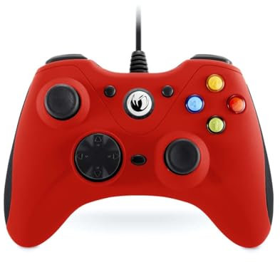 Nacon Controller GC-100 Wired PC, Rosso