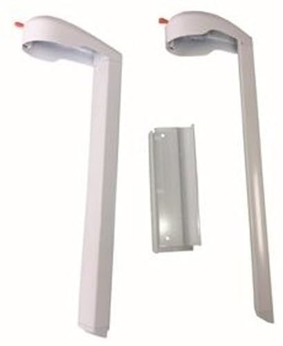 Carefree of Colorado KY25SH Awning Slideout Cover with Short Bracket (0 to 3.25) - White