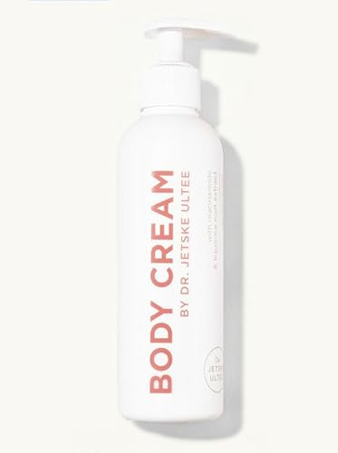Dr. Jetske Ultee Body Cream | Bodylotion trockene haut | Körpercreme mit Antioxidantien Niacinamide und Jojobaöl| Beruhigt und schützt | Zieht schnell ein | 200 ml | Vegan und parfümfrei (200 ml)