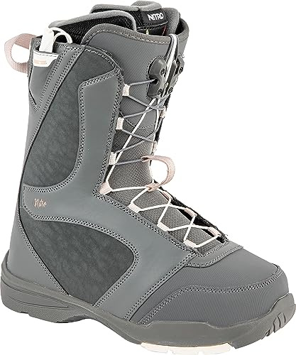 Flora TLS All Mountain Freestyle Schnellschnürsystem günstig Boot Snowboardboot, Charcoal, MP 26.0 // EU 40 // US WMN 8,5