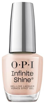 OPI Infinite Shine Nail Polish - Keep Calm & Carry On - Gel Like & Long Lasting Nude Crème Nail Polish - with Pre-Cured Gel Technology & OPI Pro-Wide Brush (15ml)