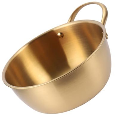 FUNOMOCYA 1pezzi Pentola Ramen Antiaderente Inossidabile Colore per Induzione e all Facile e Maneggiare Design e Portatile
