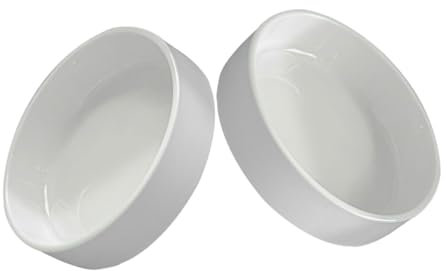 NULYLU 2pezzi Vassoio Ceramica Per Vasi Di Fiori Sottovaso Drenante Rotondo Per Piante Resistente e Durevole Per Cactus e Bonsai