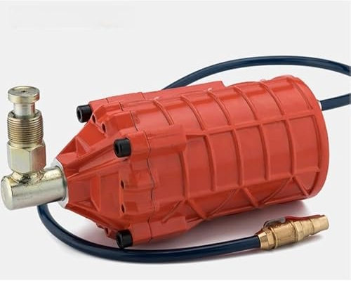 Pneumatischer Wanheber in Industriequalität, Hochleistungs-Druckluftpumpe for hydraulischen Wanheber, Mechanische Werkzeuge(Round 24MM)