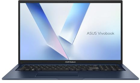 ASUS Vivobook 17 | Quiet Blue (X-Serie) | 17,3 FHD | Core i3 1315U | RAM: 12GB | SSD: 500GB | Windows 11 Pro | Notebooktasche