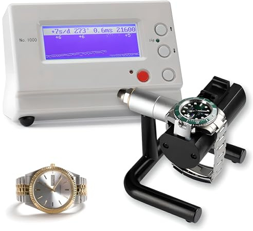 Tester per orologi meccanici, cronografo multifunzione con schermo LCD, strumento professionale per la riparazione e la calibrazione, strumento per la calibrazione della precisione degli orologi
