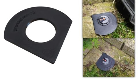 Rasenkanten Umrandung für Gardena Turbinen Versenkregner T200 und T380 Ecke