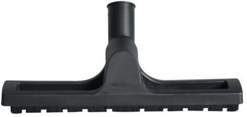 MuchLuckystar Boquilla de aspiradora de 32 mm a 35 mm, cabezal de cepillo de suelo duro con ruedas de rodillo, herramienta de fijación ABS para aspiradoras centrales de recipiente vertical (negro)