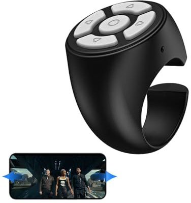 Trådlös fingerscrollare | scrollring | fjärrkontroll för ringfingrar för