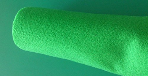 HS Moqueta acústica verde, rollo de 70 x 140 cm