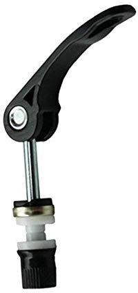 QSCTYG Fahrrad Sattelklemme 4 Farben Schnellspanner Fahrrad-Sattelklemme Aluminium Berg MTB Sattelstütze Sattelstütze Fahrrad-Straßen-Fahrrad-Spiess Clamp Sattelstützenklemme (Color : White)