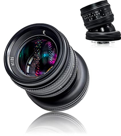 AstrHori Objectif plein format F1.4 de 50 mm avec inclinaison manuelle et grand diaphragme, compatible avec les appareils photo Nikon Z sans miroir