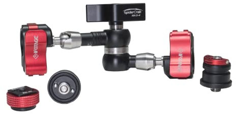 IFOOTAGE Magic Arm Clamp, Braccio magico regolabile per attrito, Quick release design, Braccio Magico di Ragno per fotocamere DSLR, monitor/luci LED (7pollici)