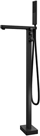 Standarmatur freistehende Wannenarmatur NT7562 (Schwarz matt)