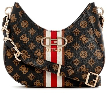GUESS Nelka - Borsa a tracolla con cerniera superiore